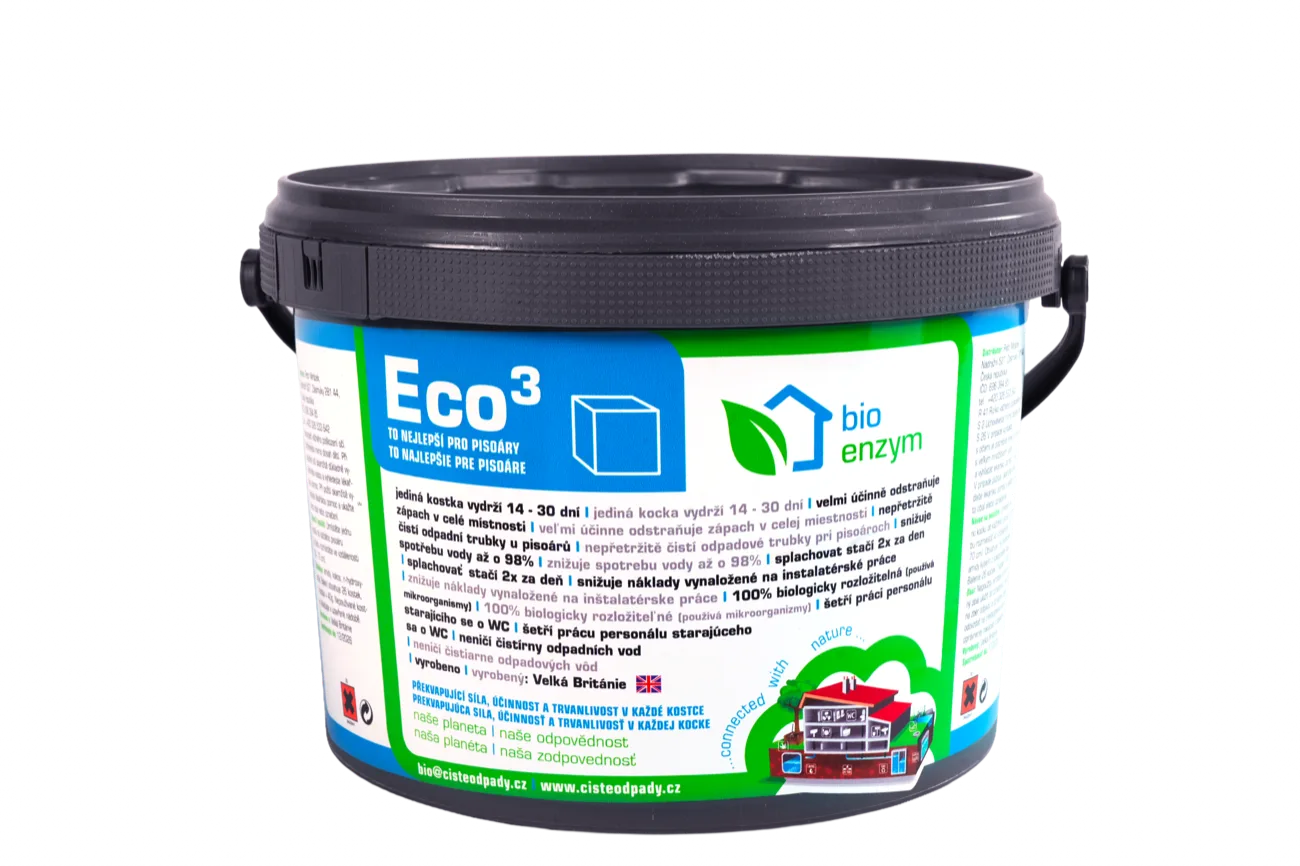 Balení bioenzymatických kostek ECO3