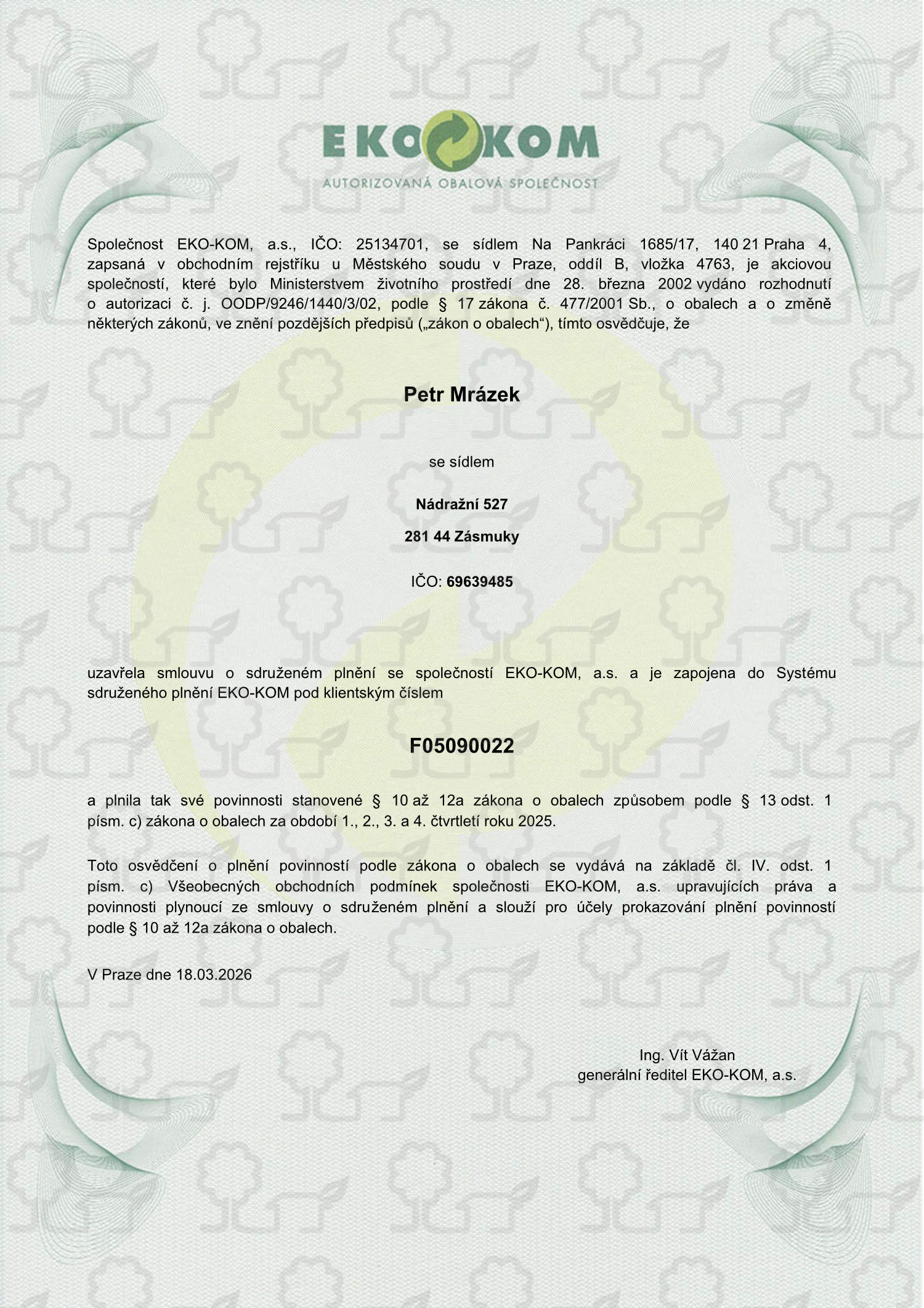 Reference - cisteodpady.cz